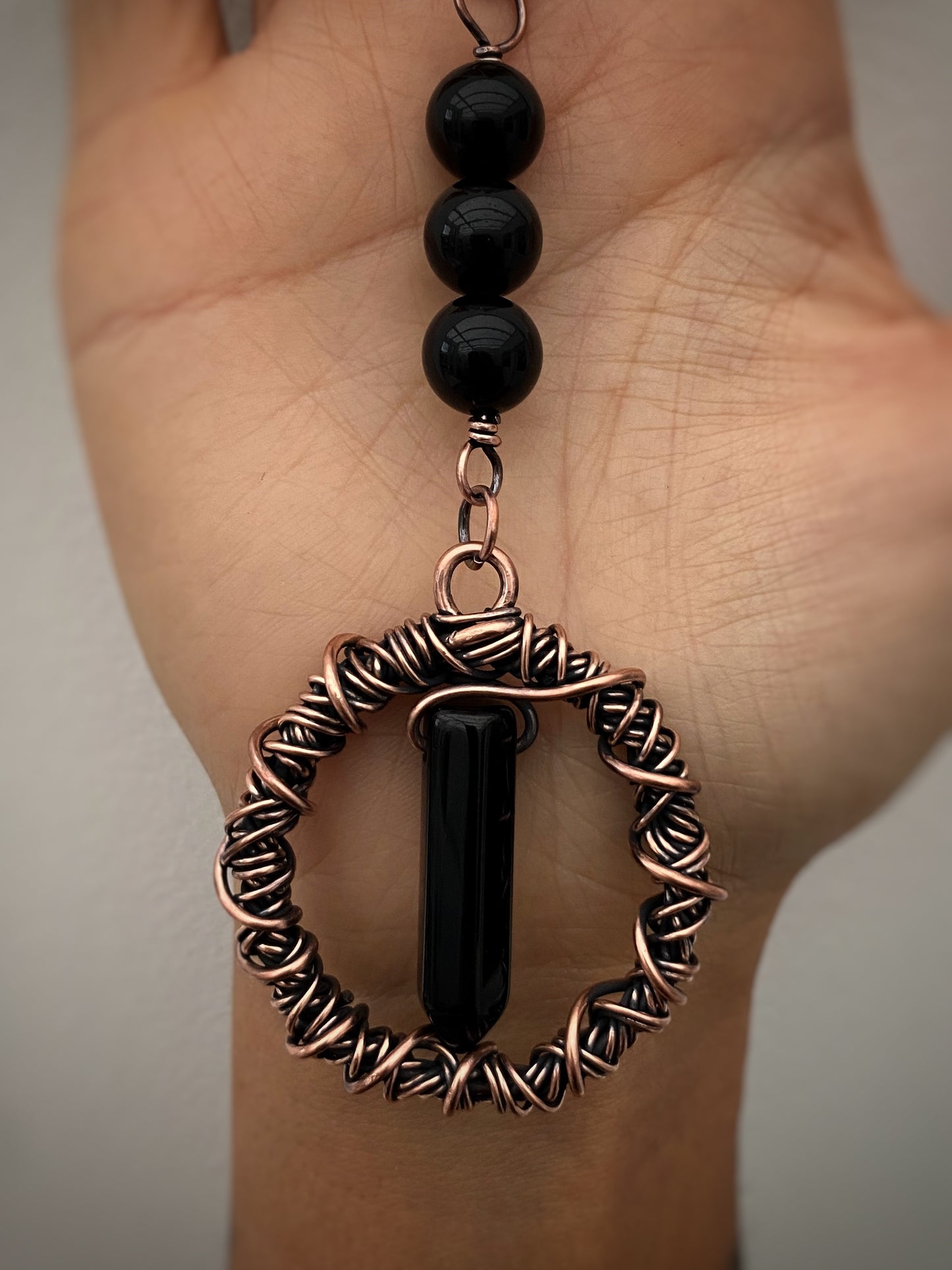 Black Tourmaline Car Crystals