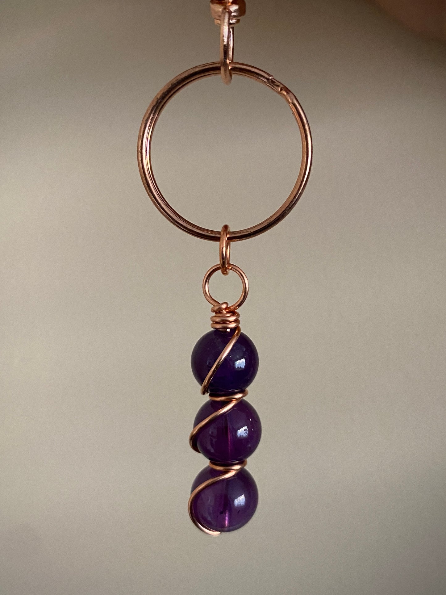 Crystal Keyring Charms