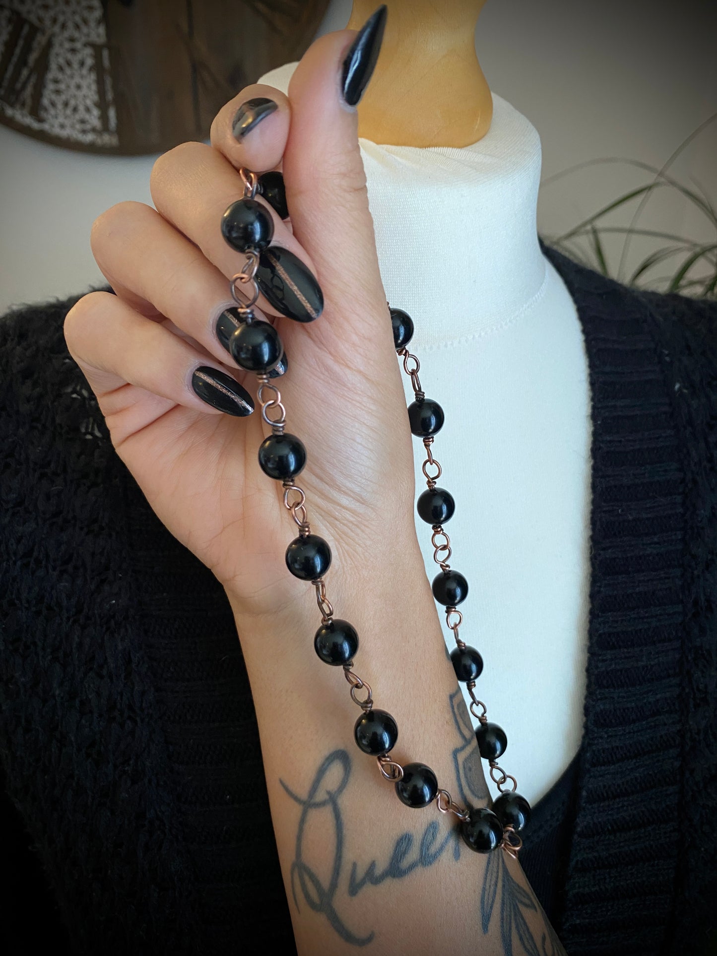 Black Tourmaline Choker