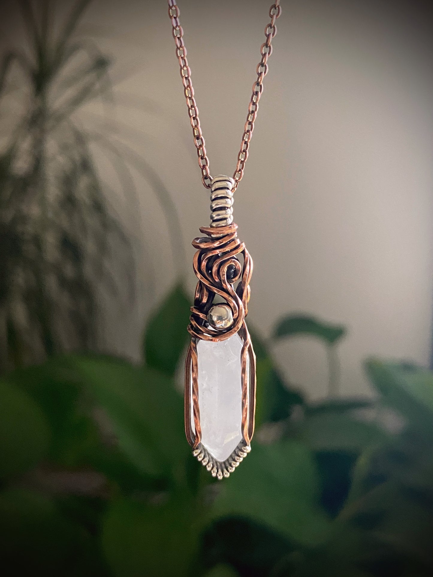 Clear Quartz Crystal Point