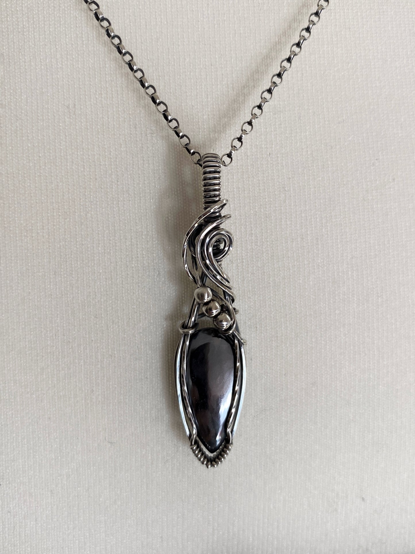 Beautiful Hematite Necklace