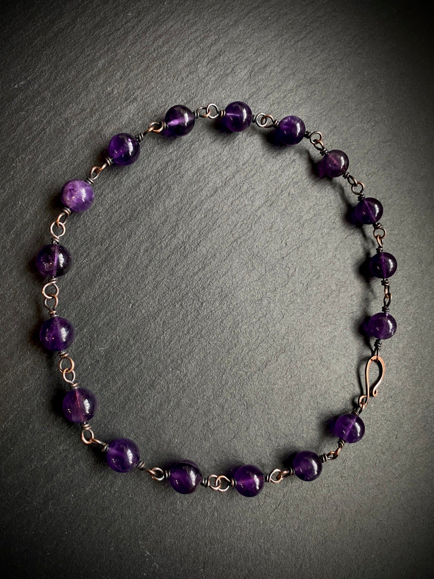 Amethyst Choker
