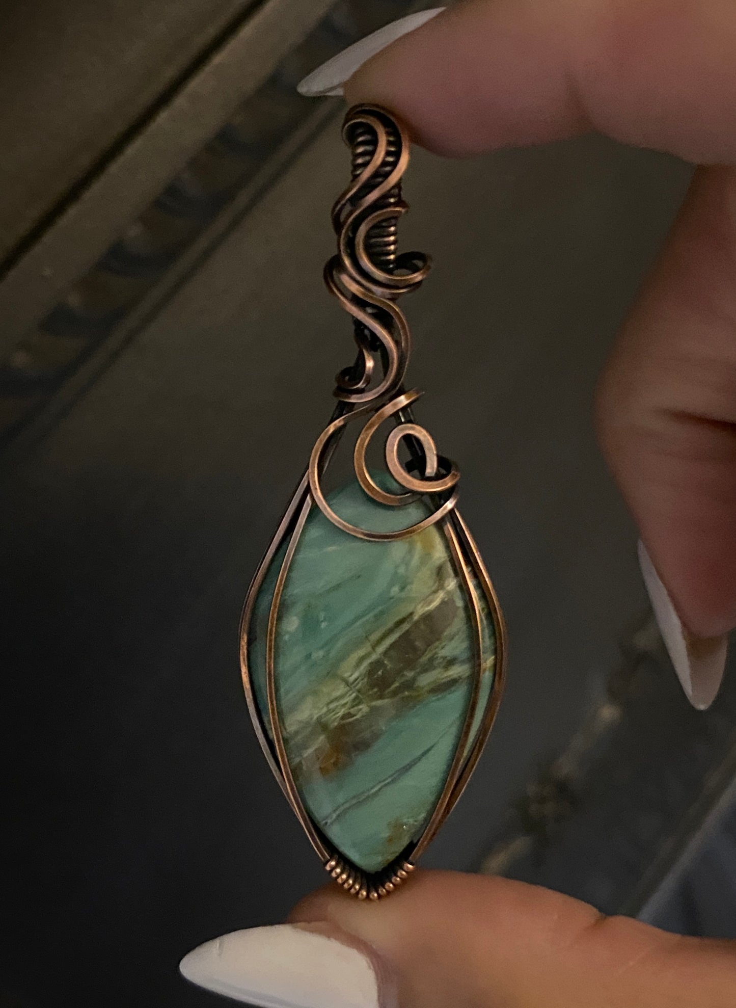 Smithsonite Necklace