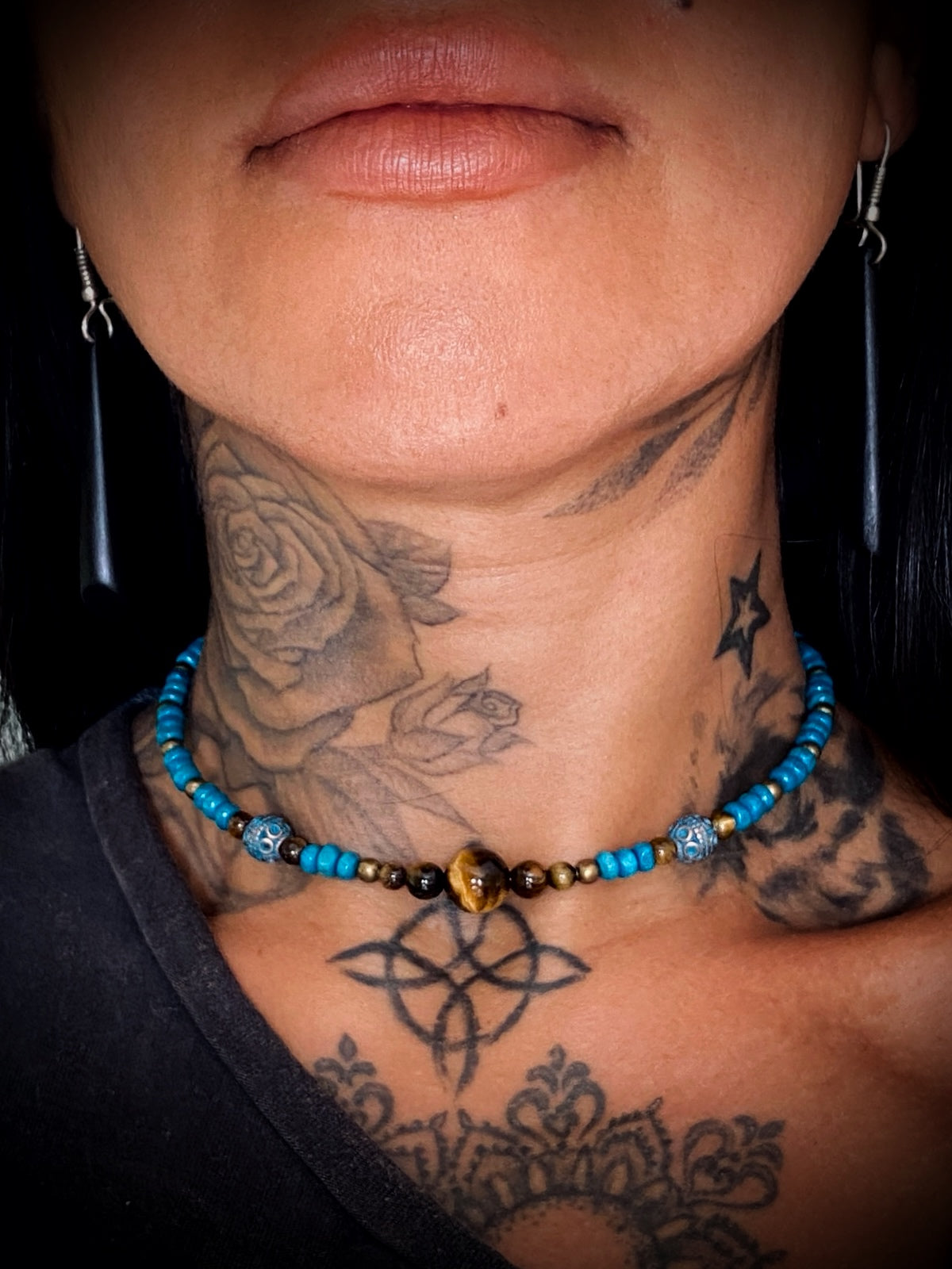 Boho ~ Tigers Eye Choker