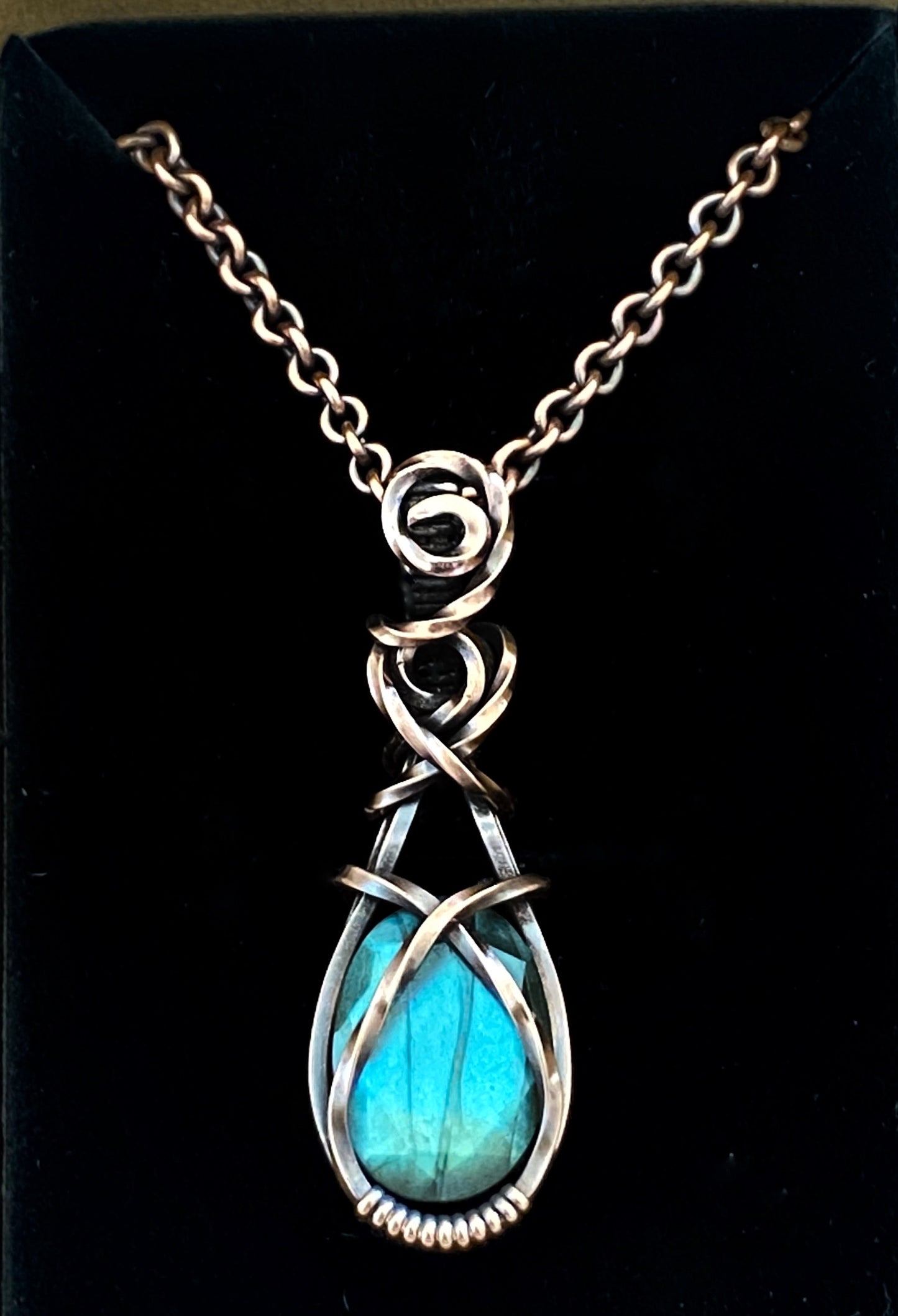 Faceted Labradorite Necklace