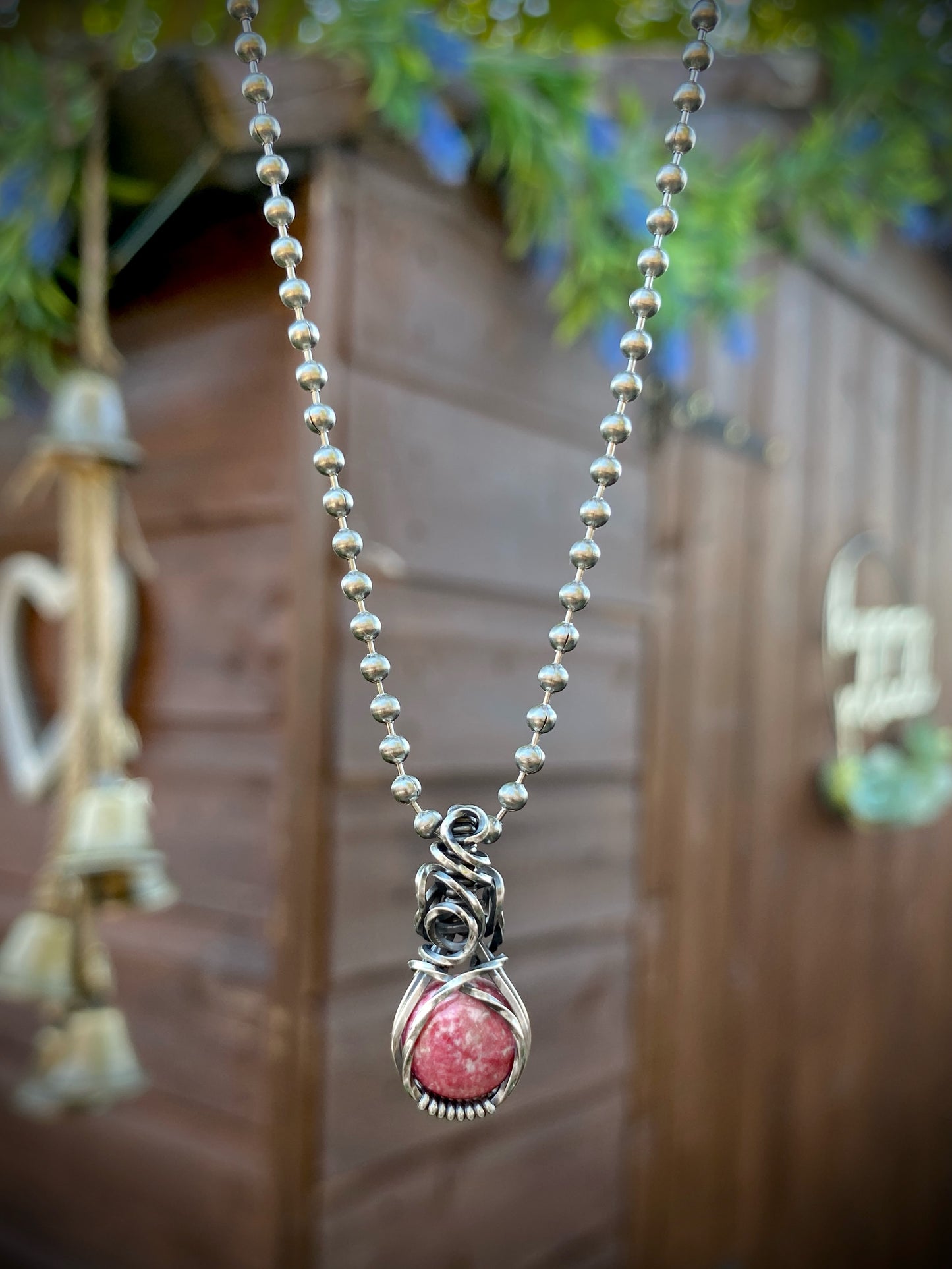 Thulite Mini Crystal Choker