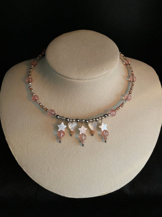 Hearts and Stars Choker