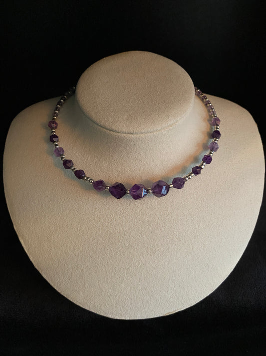 Amethyst Choker