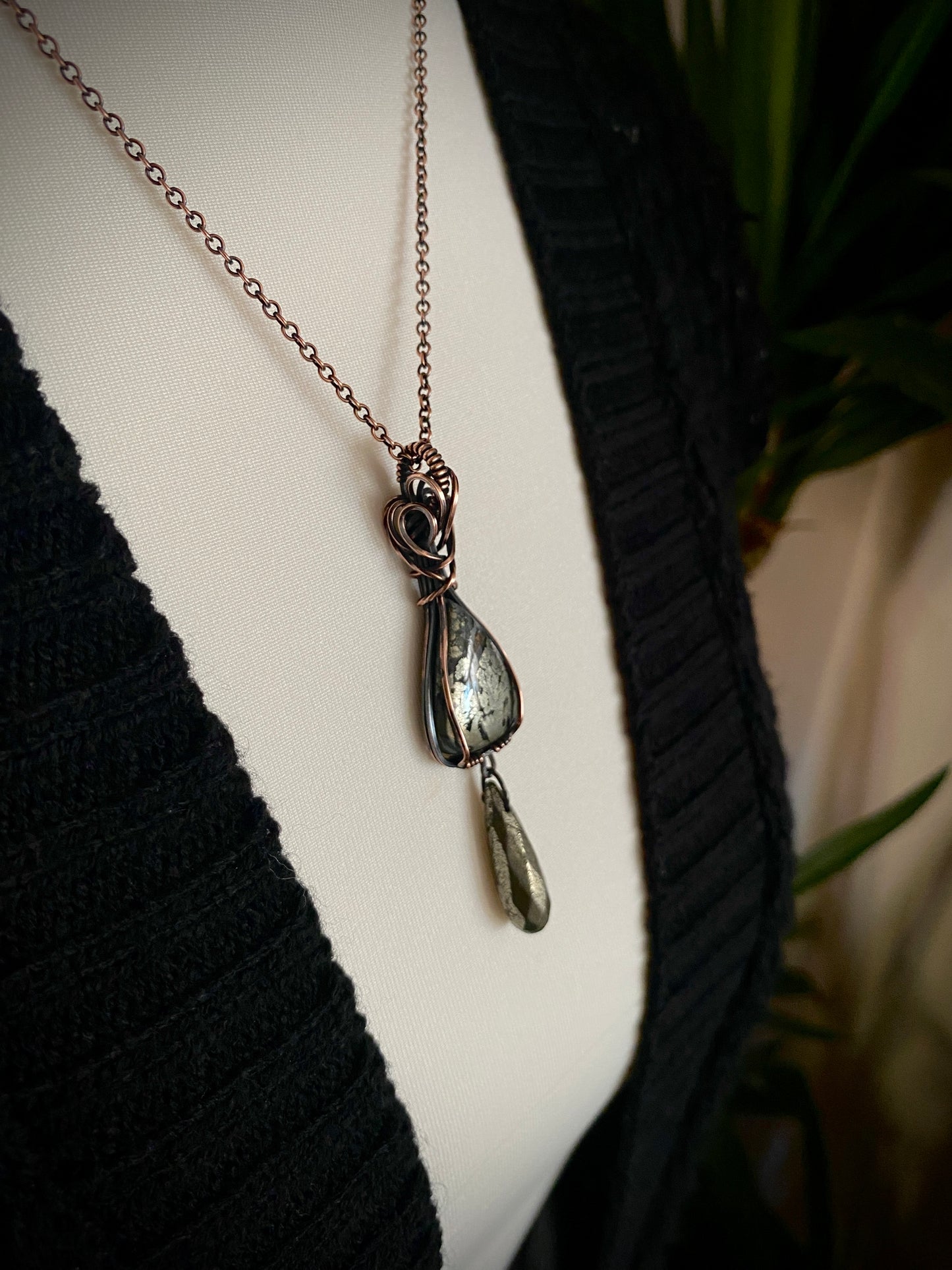 Marcasite | Pyrite Necklace