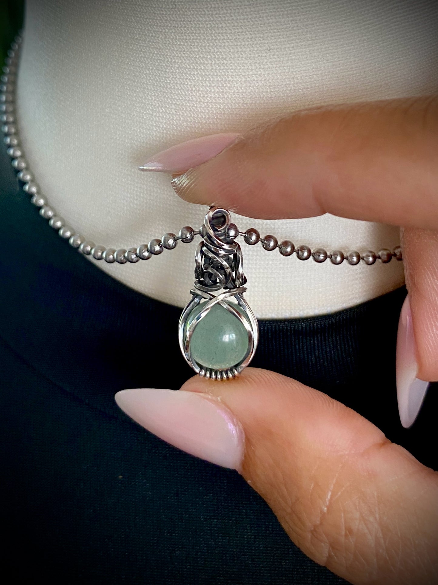 Green Aventurine Mini Crystal Choker