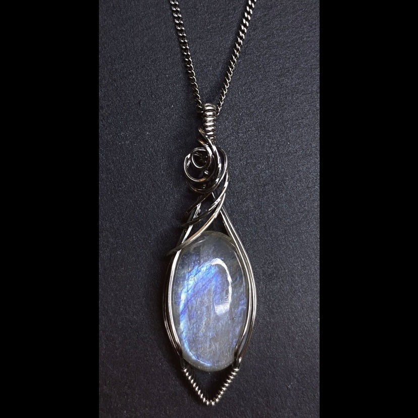 Belomorite Moonstone Necklace