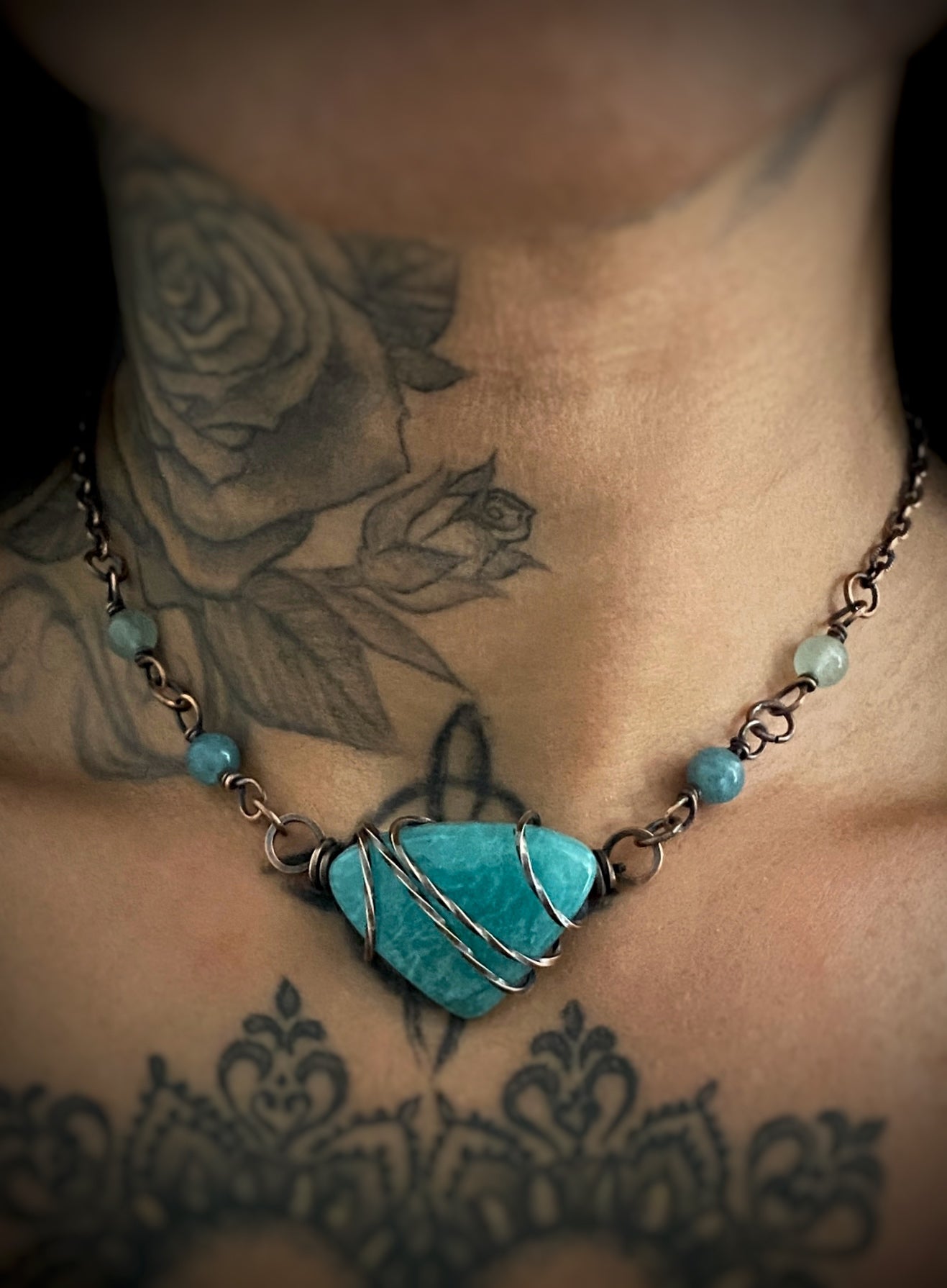 Amazonite Choker