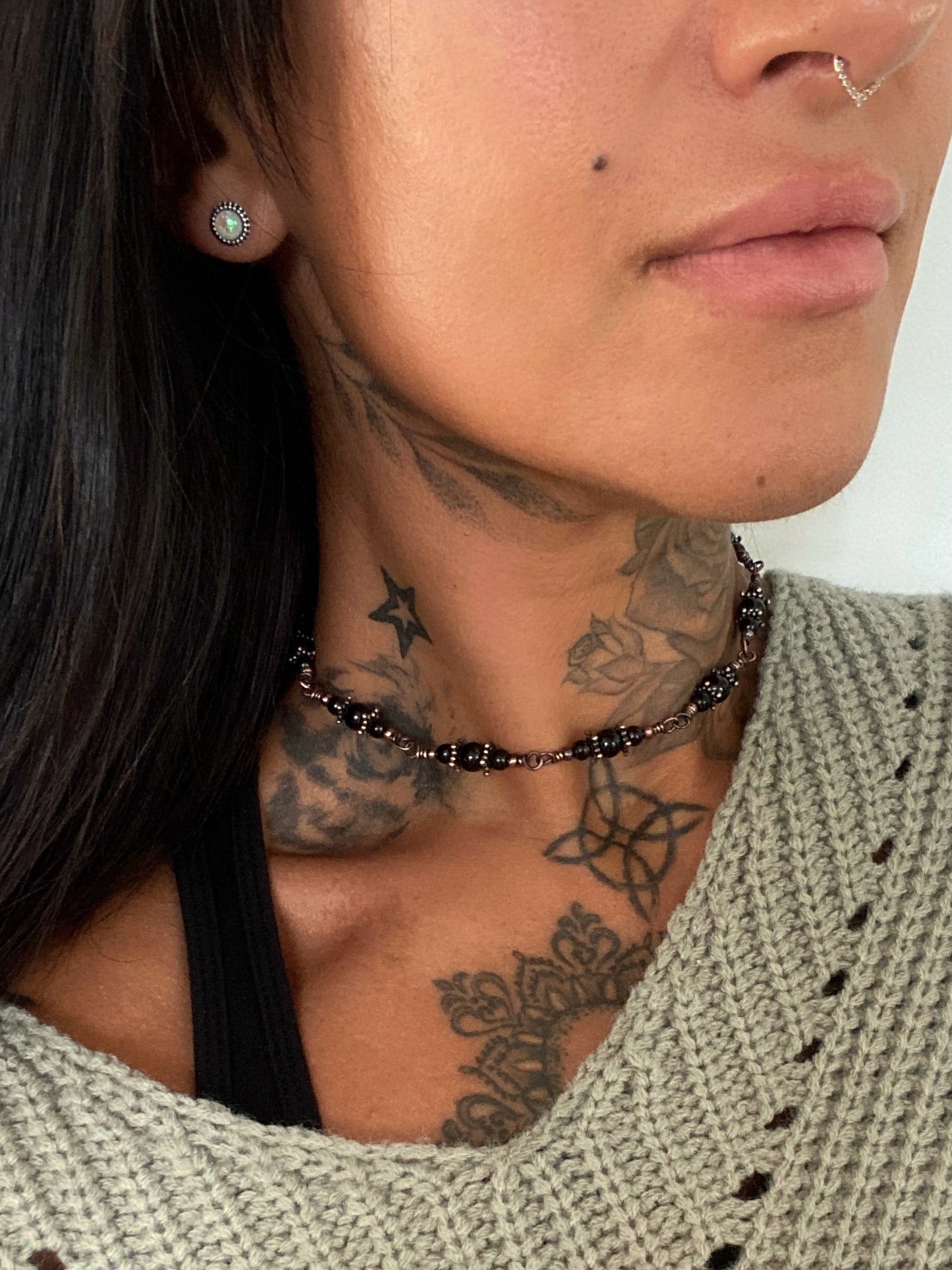 Black Tourmaline Choker