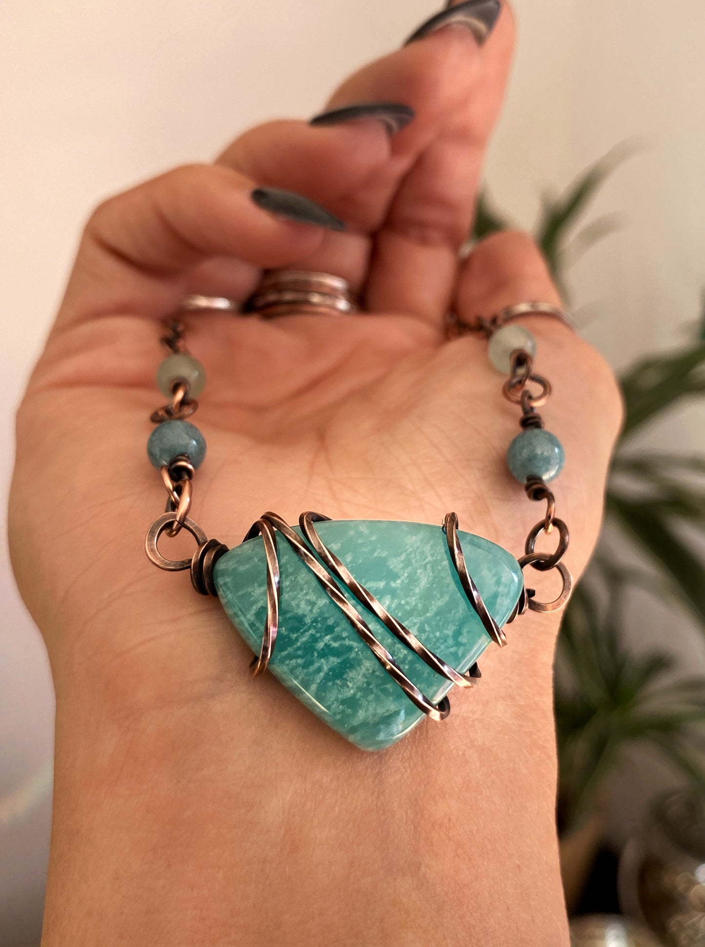 Amazonite Choker