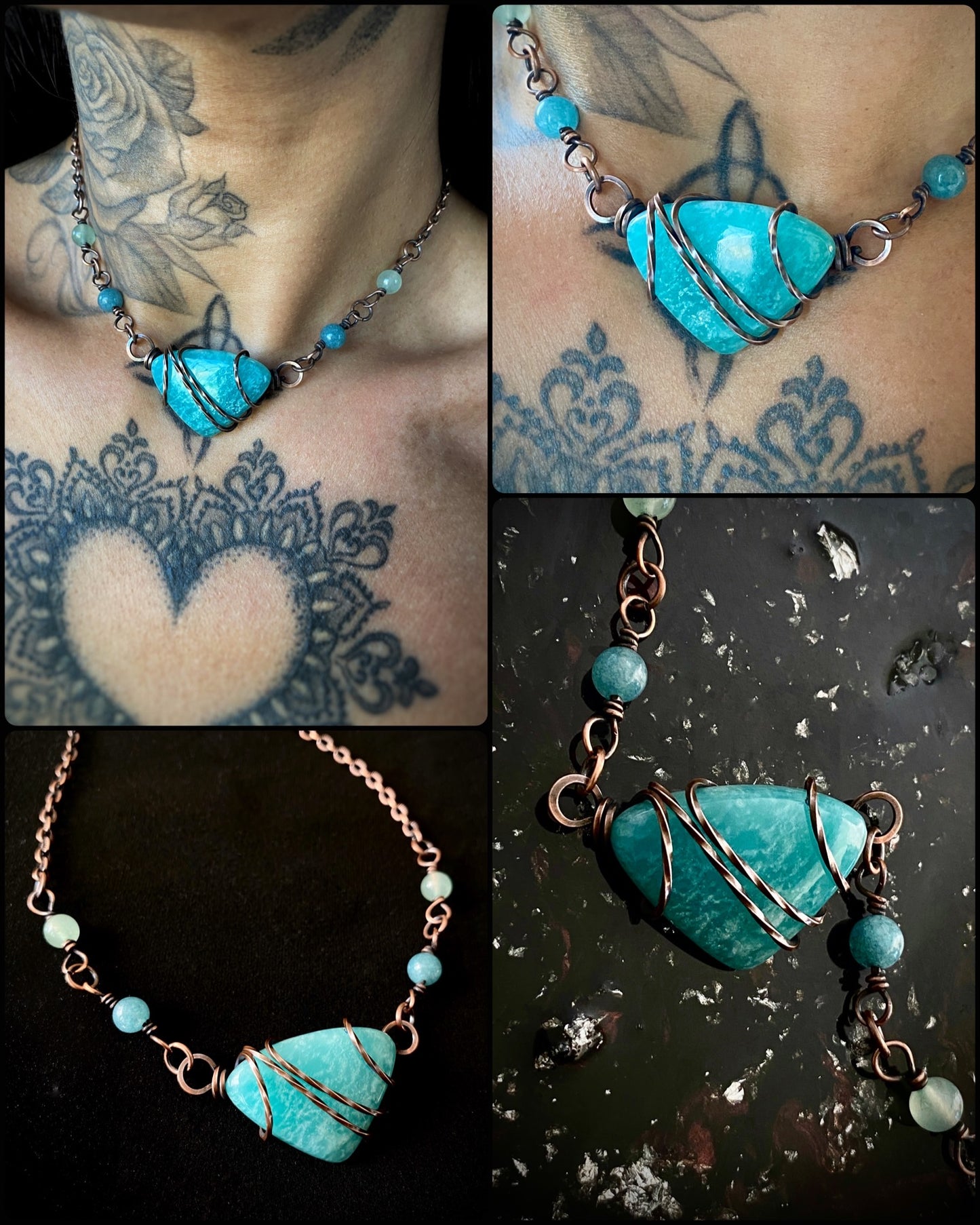 Amazonite Choker