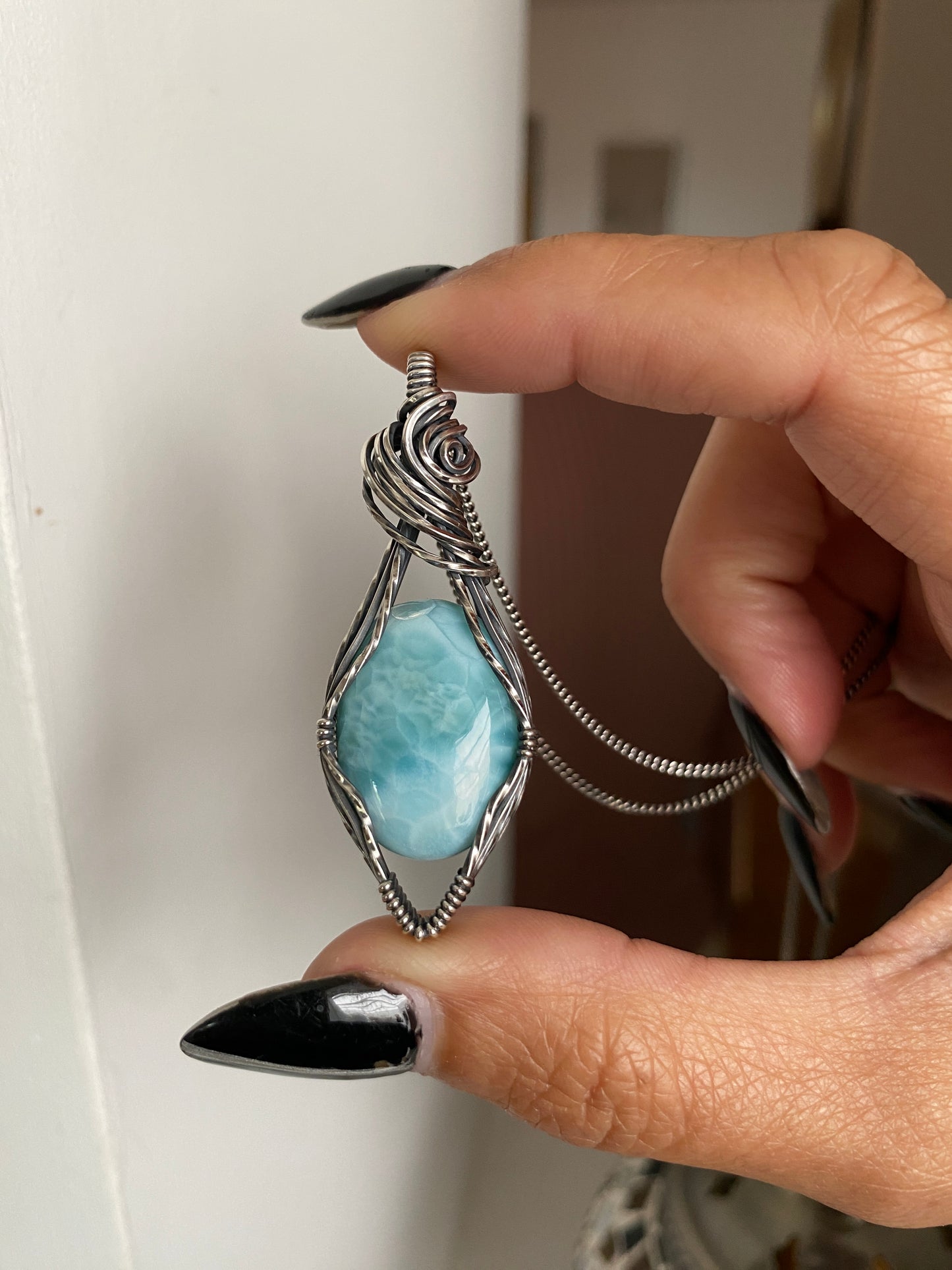 Larimar Necklace