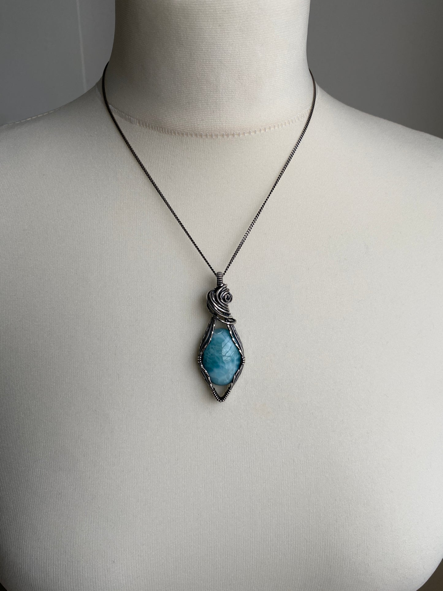 Larimar Necklace