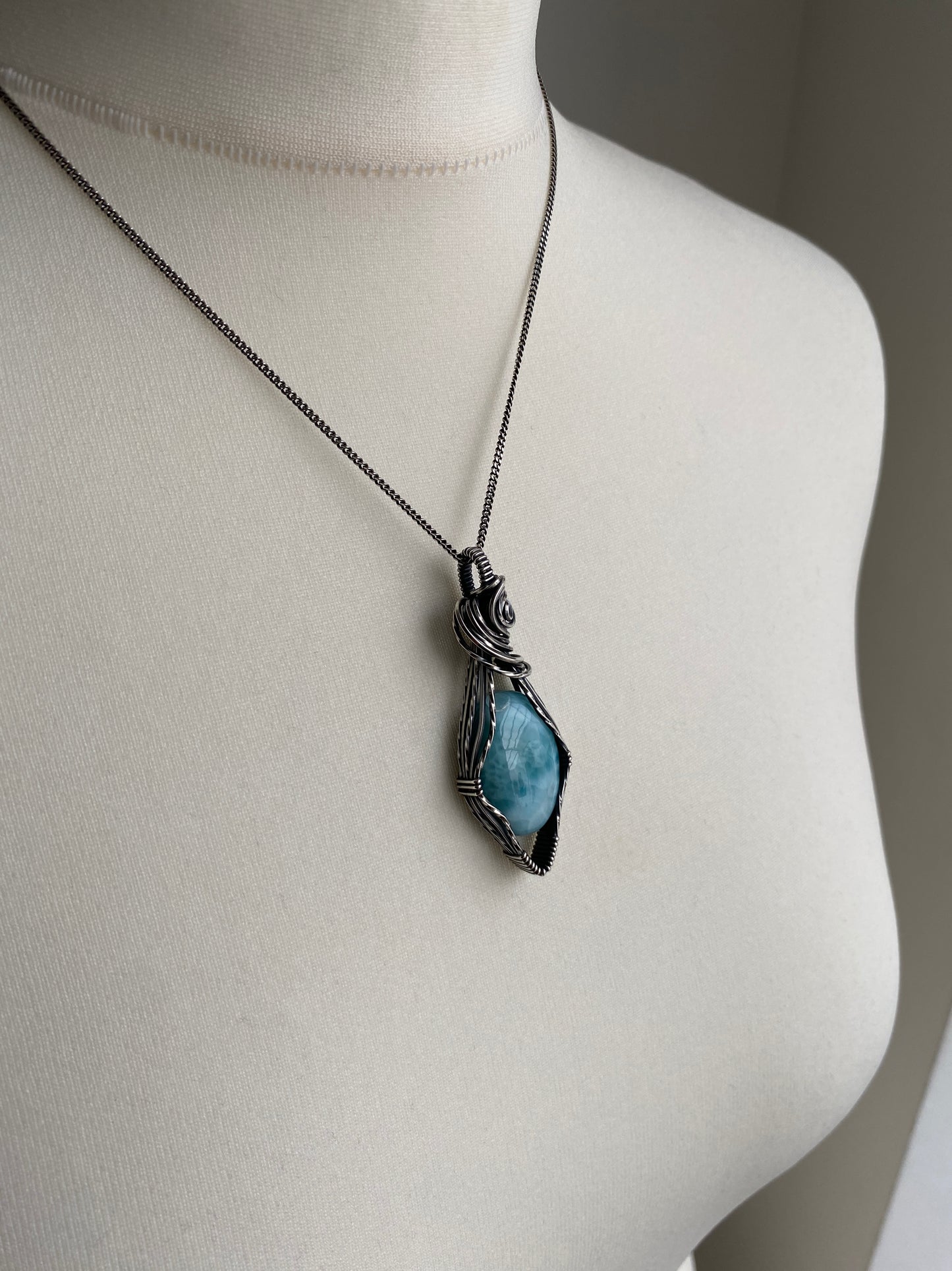 Larimar Necklace