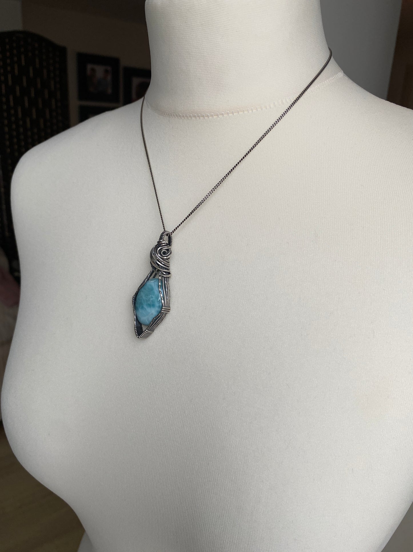 Larimar Necklace