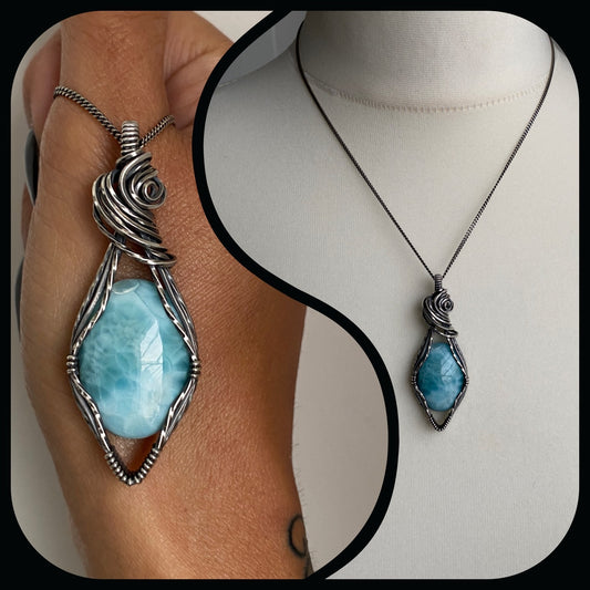 Larimar Necklace