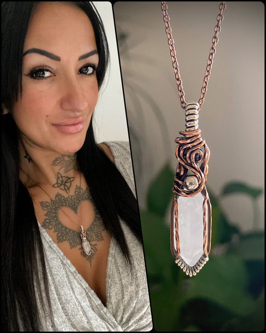 Clear Quartz Crystal Point